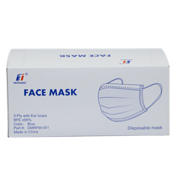 Mascarilla desechable de 50 piezas Mascarilla de 3 capas